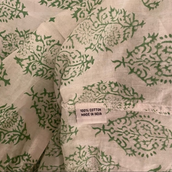 Roberta Roller Rabbit Block Print Cotton Tunic - Picture 4 of 6